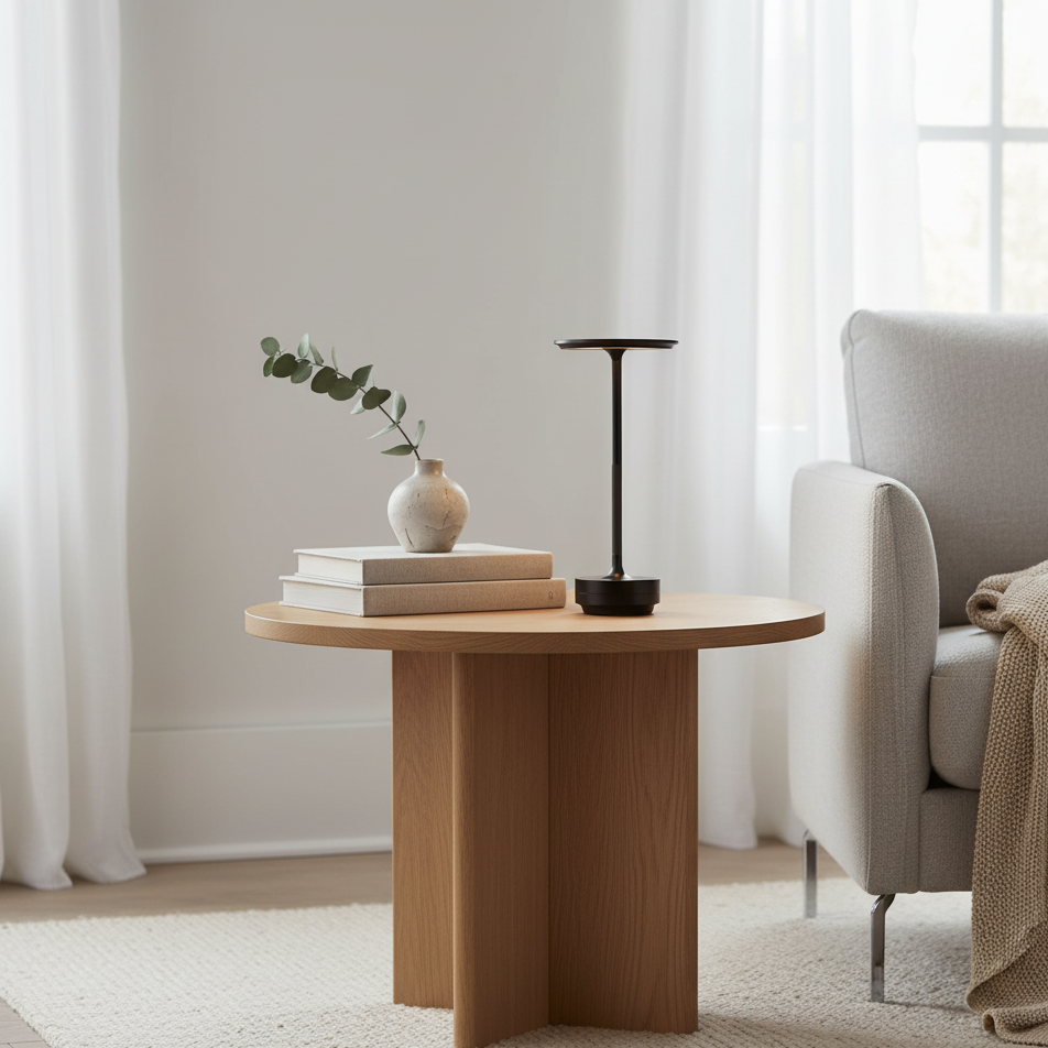 Lumora – Kabellose LED-Tischlampe mit Touch-Dimmung