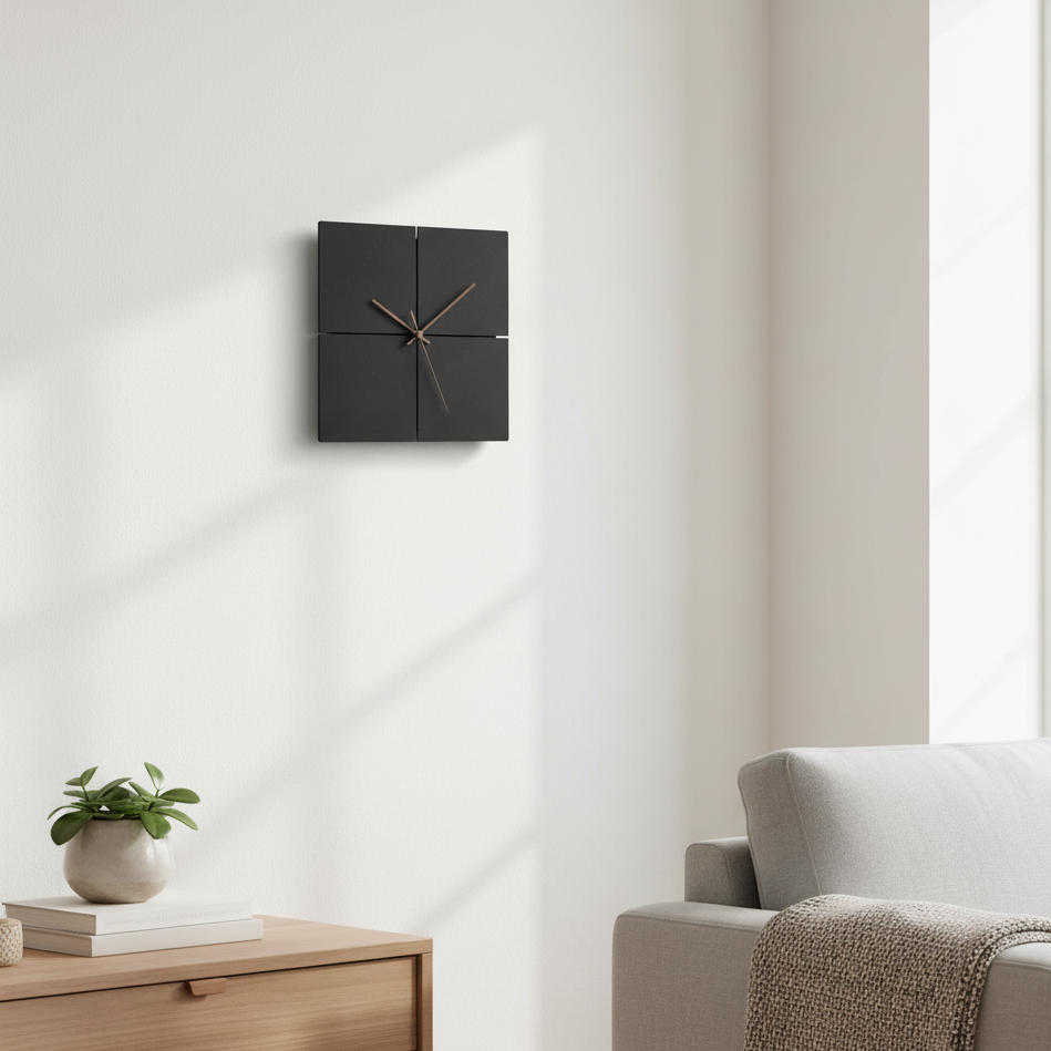 ChronoView | Orologio digitale moderno da parete | Design salvaspazio & visualizzazione chiara dell’ora per casa e ufficio