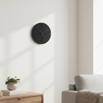 ChronoView | Orologio digitale moderno da parete | Design salvaspazio & visualizzazione chiara dell’ora per casa e ufficio