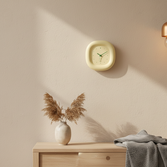 SweetTime | Charmante Kawaii-Wanduhr | Niedliches Design & Fröhliche Dekoration für Kinderzimmer & Zuhause