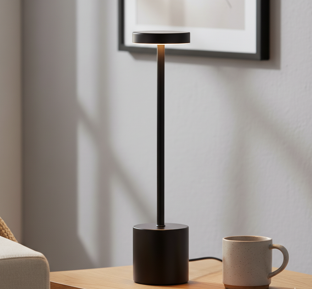Veliora Retro | Lampada da tavolo LED senza fili in stile vintage