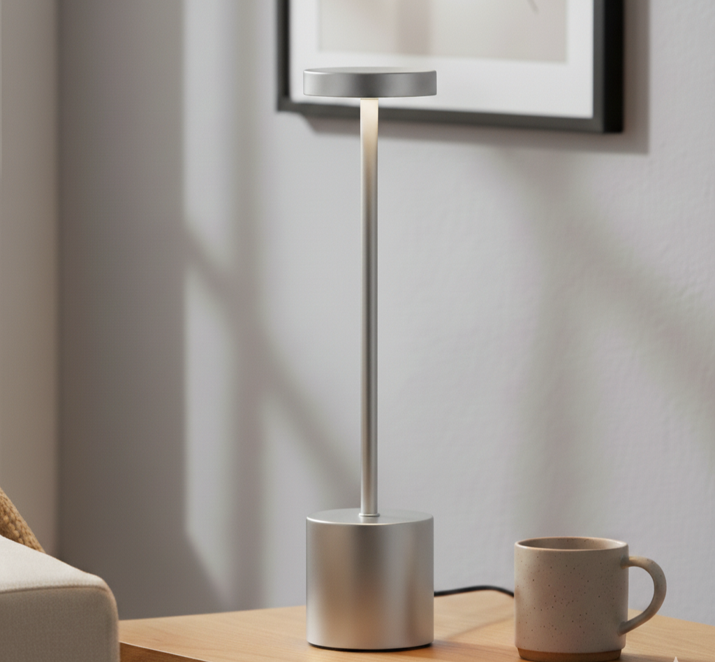 Veliora Retro | Lampada da tavolo LED senza fili in stile vintage