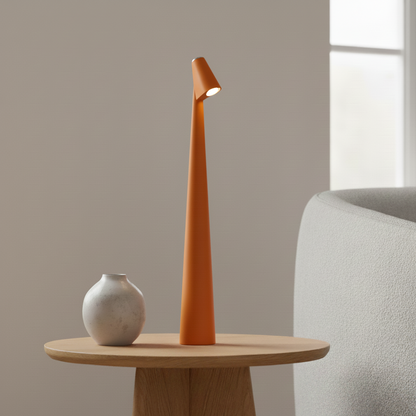 NordicLite | Wireless LED Table Lamp in Scandinavian Minimalism | Modern Design for Living & Bedrooms
