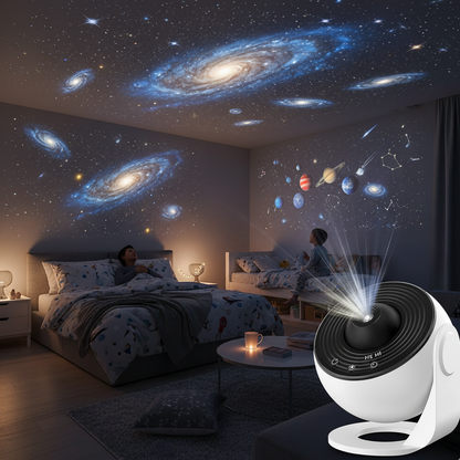 Aurava Sky | LED-Sternenhimmel-Projektor mit Galaxy- und Nebeleffekt