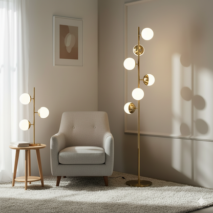 Sylvara Tree | Lampada da terra LED scultorea dal design moderno