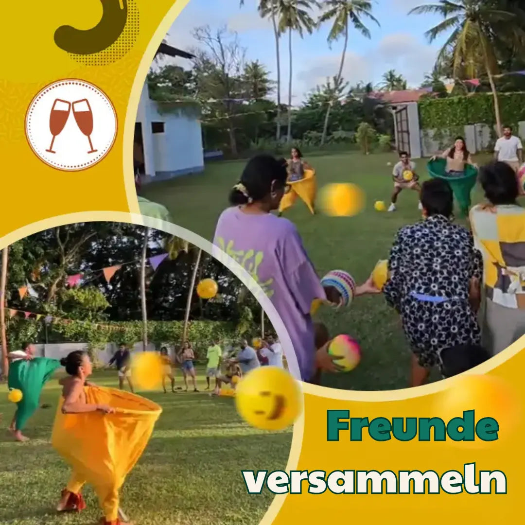 Gigantica | Outdoor-Spielset mit Hüpfbällen 4