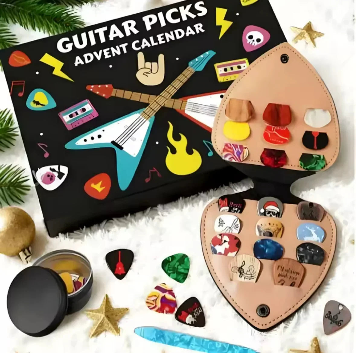 Gitarren Plektrum Adventskalender 2026