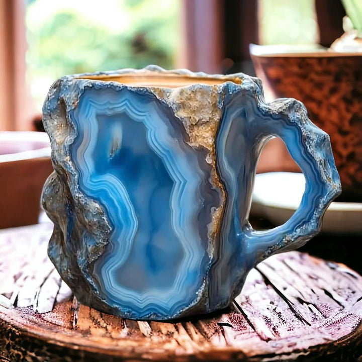 GlaceCup | Handgefertigte Mineral-Kristall-Tasse 0