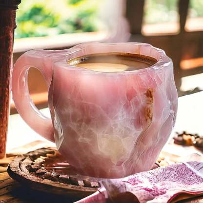 GlaceCup | Handgefertigte Mineral-Kristall-Tasse 5