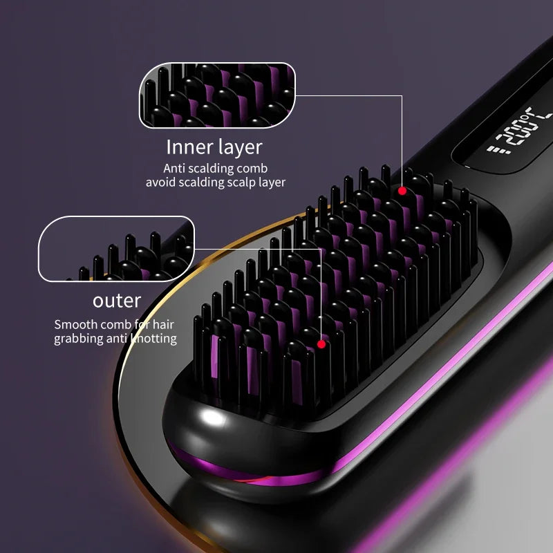Glissara | Kabelloses Haarglätter mit Ionen-Technologie 4