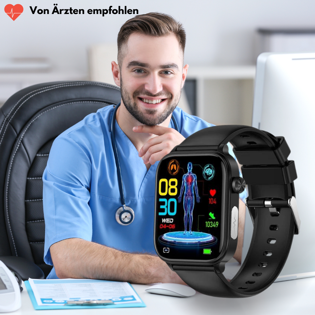 GlucoCare SOS | Smartwatch mit Vitalparameter-Tracking 5