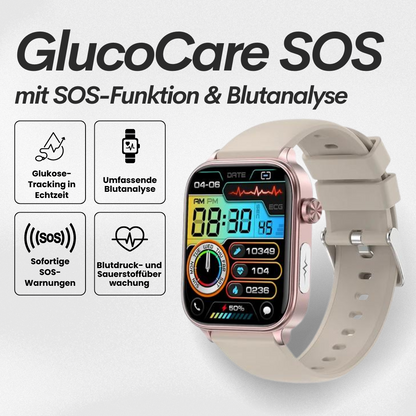 GlucoCare SOS | Smartwatch mit Vitalparameter-Tracking 7
