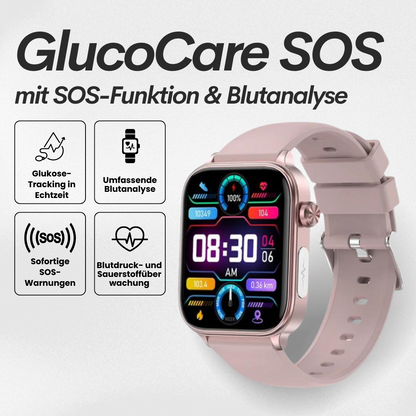 GlucoCare SOS | Smartwatch mit Vitalparameter-Tracking 8