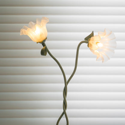Calla Lampada da terra | Lampada da terra LED a forma di fiore con design decorativo