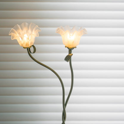 Calla Lampada da terra | Lampada da terra LED a forma di fiore con design decorativo