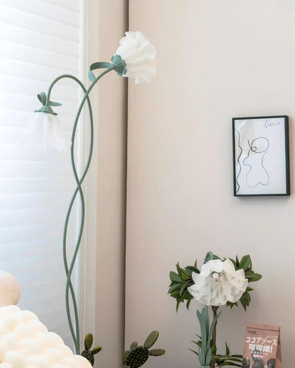 Calla Lampada da terra | Lampada da terra LED a forma di fiore con design decorativo