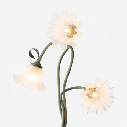 Calla Lampada da terra | Lampada da terra LED a forma di fiore con design decorativo