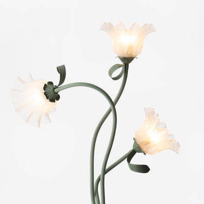Calla Lampada da terra | Lampada da terra LED a forma di fiore con design decorativo