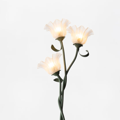 Calla Lampada da terra | Lampada da terra LED a forma di fiore con design decorativo