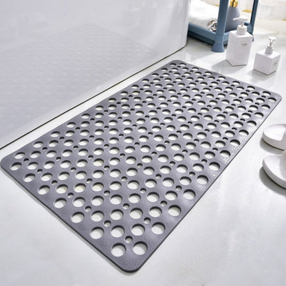 Silvra | Non-Slip Shower Mat with Suction Cups and Quick-Dry Design