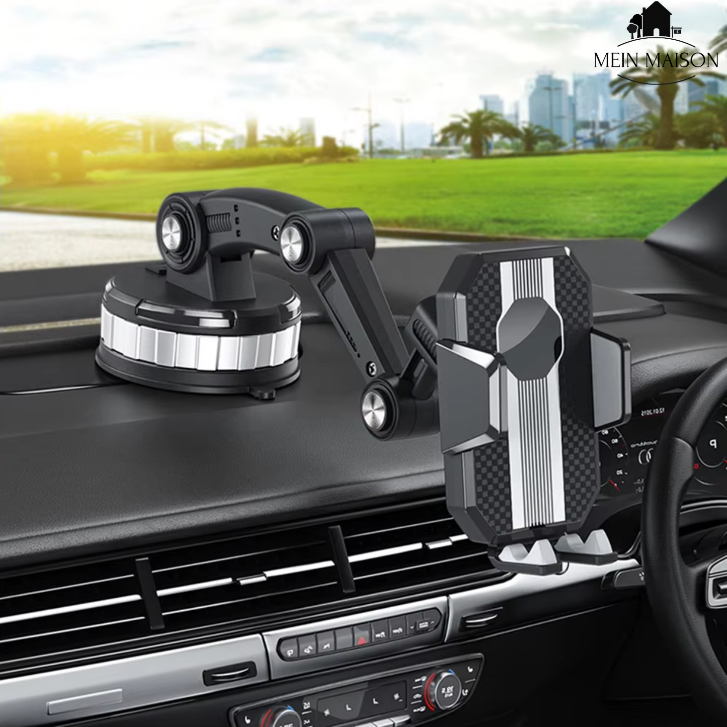GripTech | Auto-Handyhalterung mit starker Saugnapf-Haftung 3