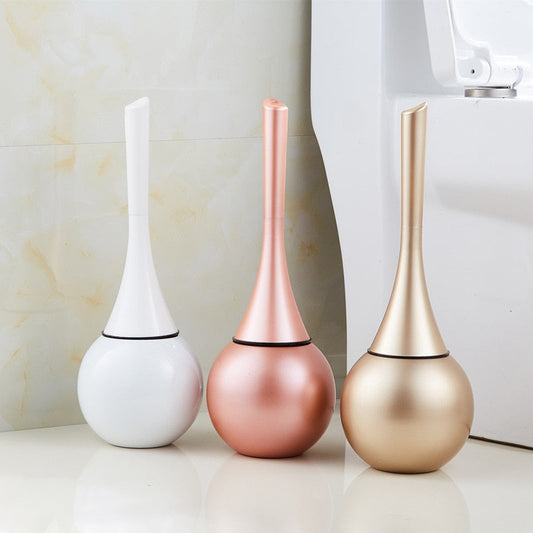 Brosse WC design EliteClean | Brosse de toilettes hygiénique avec pare-éclaboussures et bac de récupération