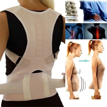Rectiva | Adjustable Posture Corrector in 6 Sizes from S to 3XL, Breathable