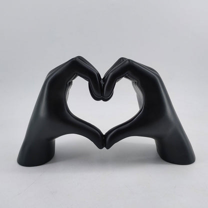 LoveSculpt Figur | Decorative wooden sculpture, handcrafted for cozy accents
