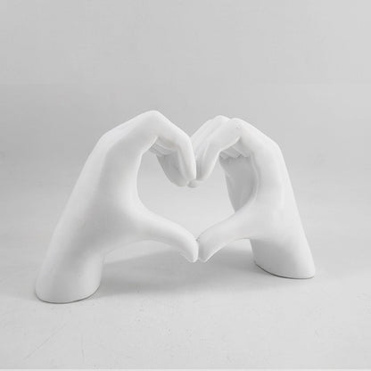 LoveSculpt Figur | Decorative wooden sculpture, handcrafted for cozy accents