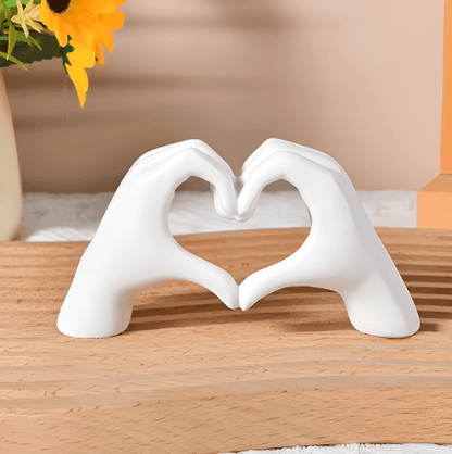 LoveSculpt Figur | Decorative wooden sculpture, handcrafted for cozy accents