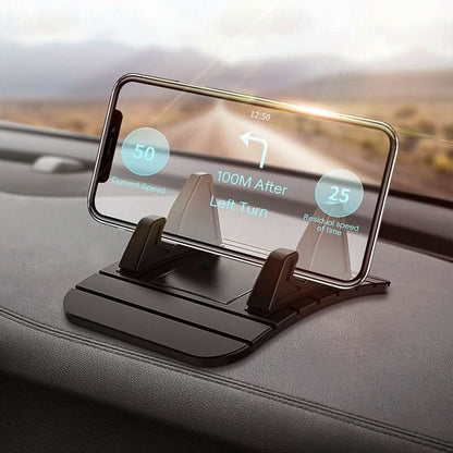 Haftino | Silicone Car Phone Holder, Non-Slip Dashboard Mount, No Glue