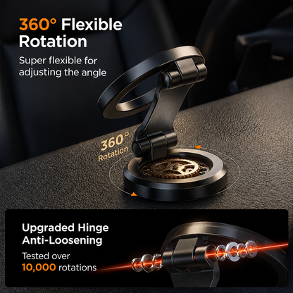 Drehvio | Soporte magnético para móvil en el coche con articulación giratoria de 360°