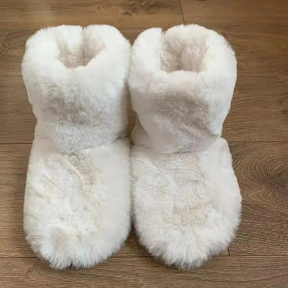 Puschina | Zapatillas de casa mullidas con forro polar y suela acolchada