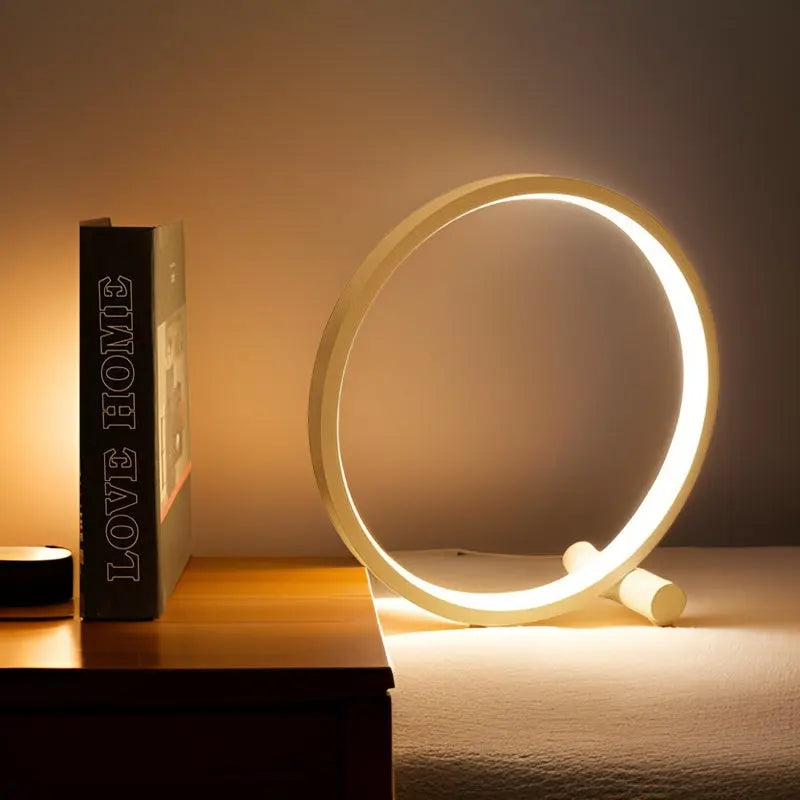 Nuvéa Halo | USB-C LED-Tischleuchte mit Dimmer & rundem Design
