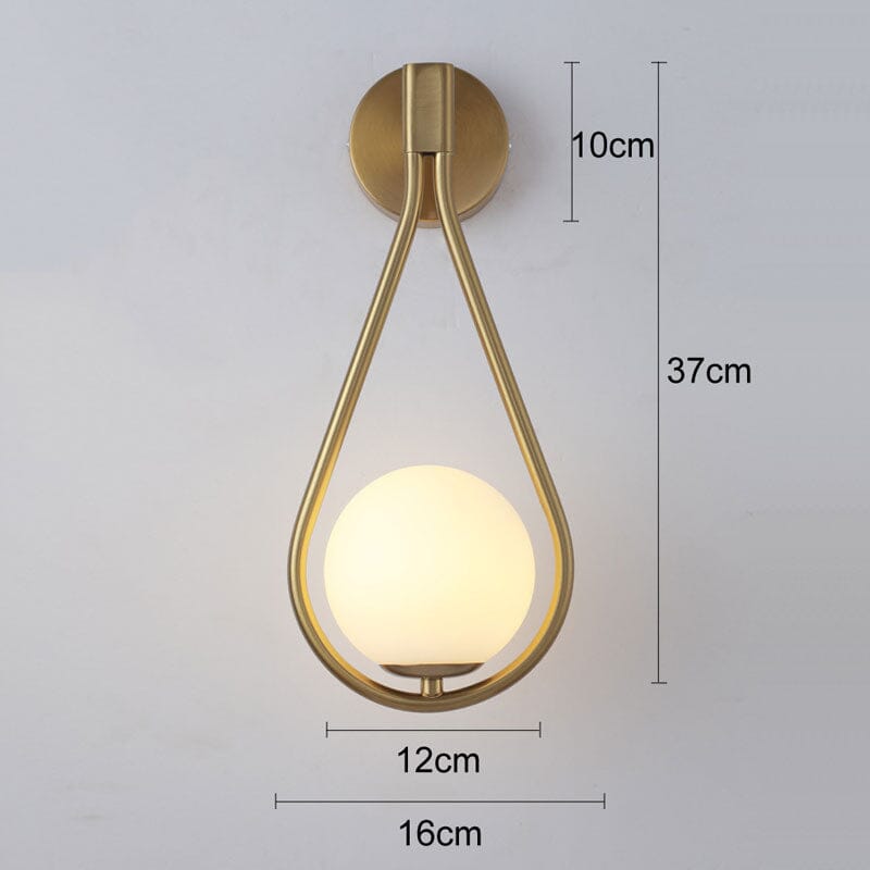 Elegante lampada da parete LED – Design moderno per soggiorno, camera da letto e corridoio