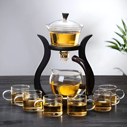 Serica Pour | Drip-Free Teapot with Magnetic Spout & Strainer – Ergonomic & Handmade