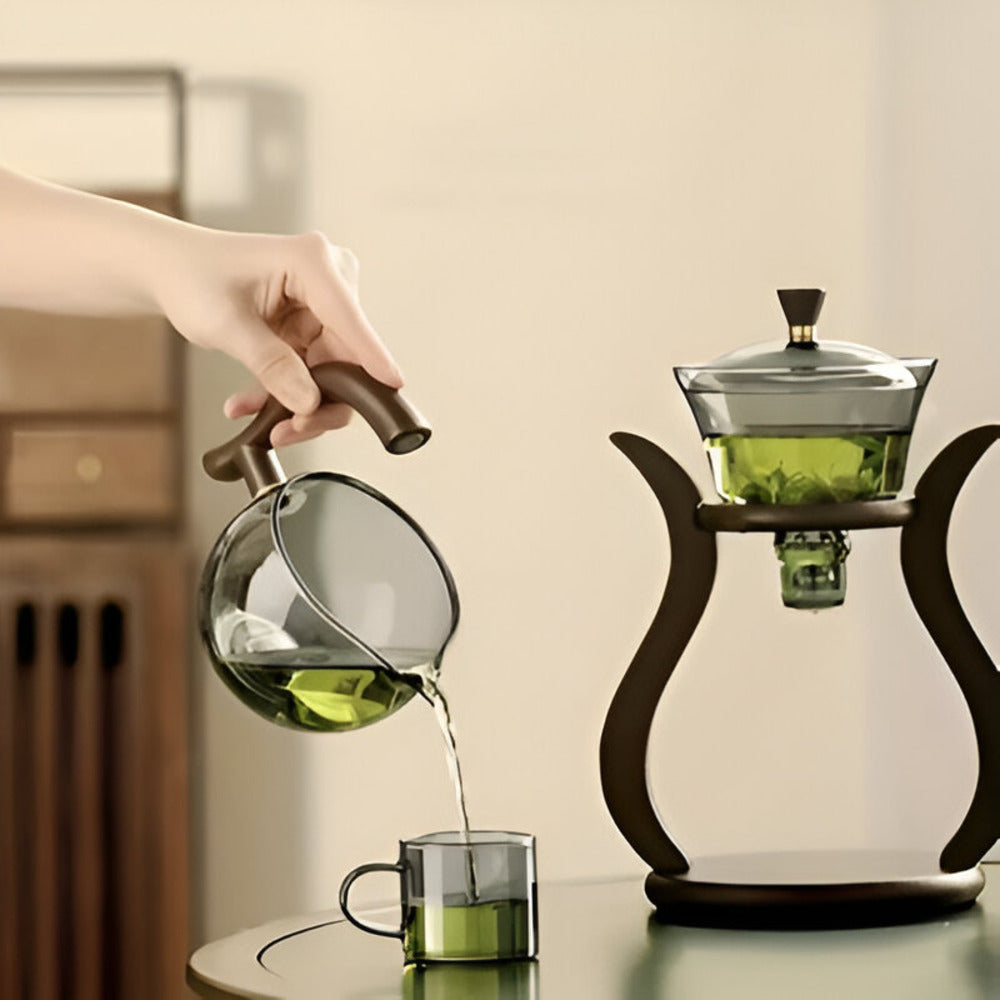 Serica Pour | Drip-Free Teapot with Magnetic Spout & Strainer – Ergonomic & Handmade