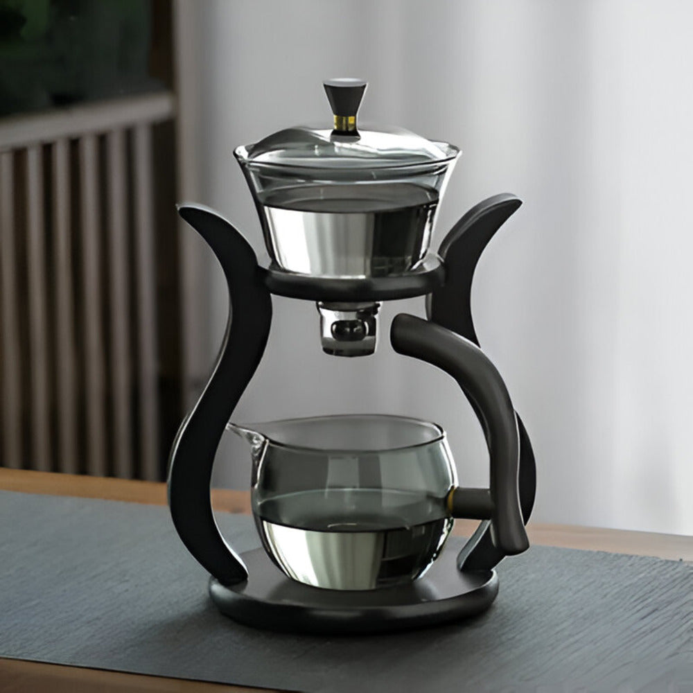 Serica Pour | Drip-Free Teapot with Magnetic Spout & Strainer – Ergonomic & Handmade