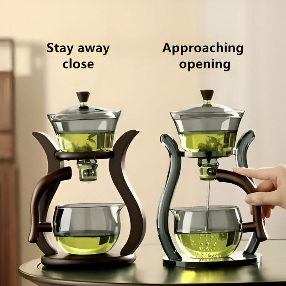 Serica Pour | Drip-Free Teapot with Magnetic Spout & Strainer – Ergonomic & Handmade