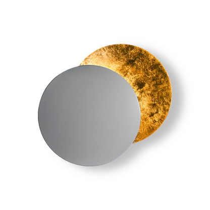 Lunara Halo | lampada da parete LED girevole a 360° con luce ambientale