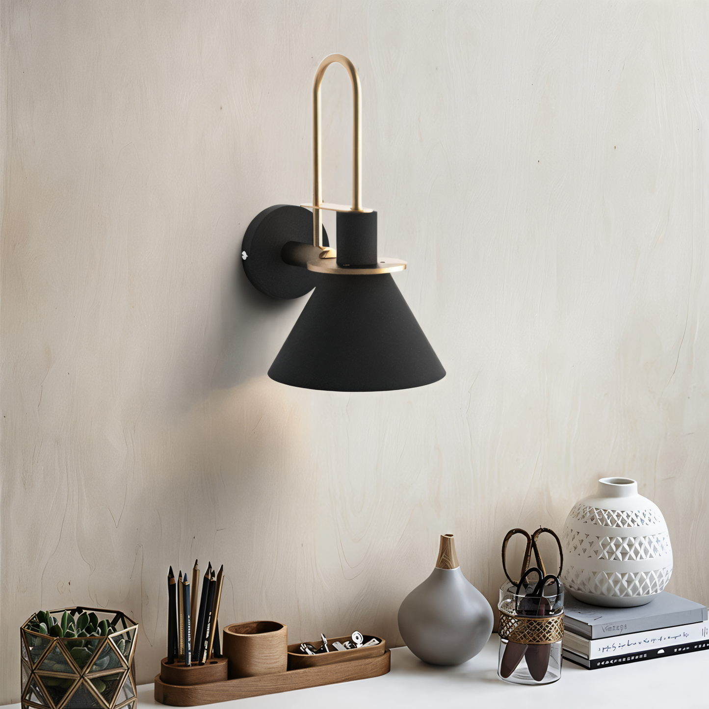 Zoralia | Applique LED postmoderna dal design a tromba