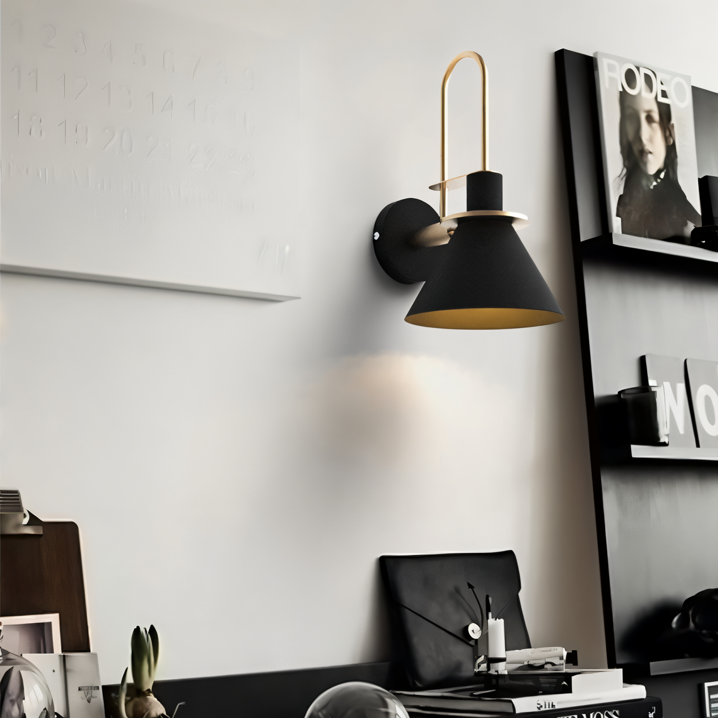 Zoralia | Applique LED postmoderna dal design a tromba