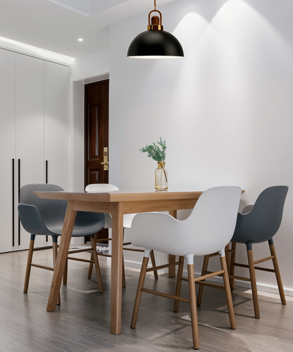 LumiMacaron Lampe | Skandinavischere Metall-Pendelleuchte mit LED, modernes Macaron-Design