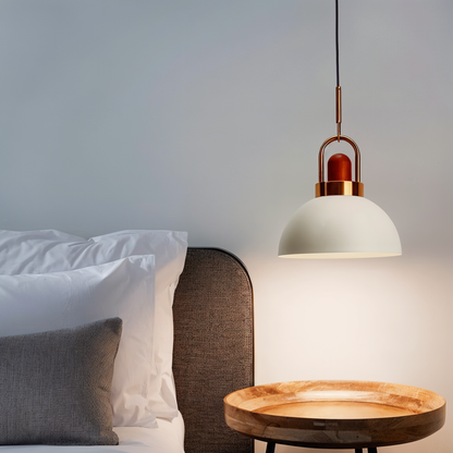 LumiMacaron Lampe | Skandinavischere Metall-Pendelleuchte mit LED, modernes Macaron-Design