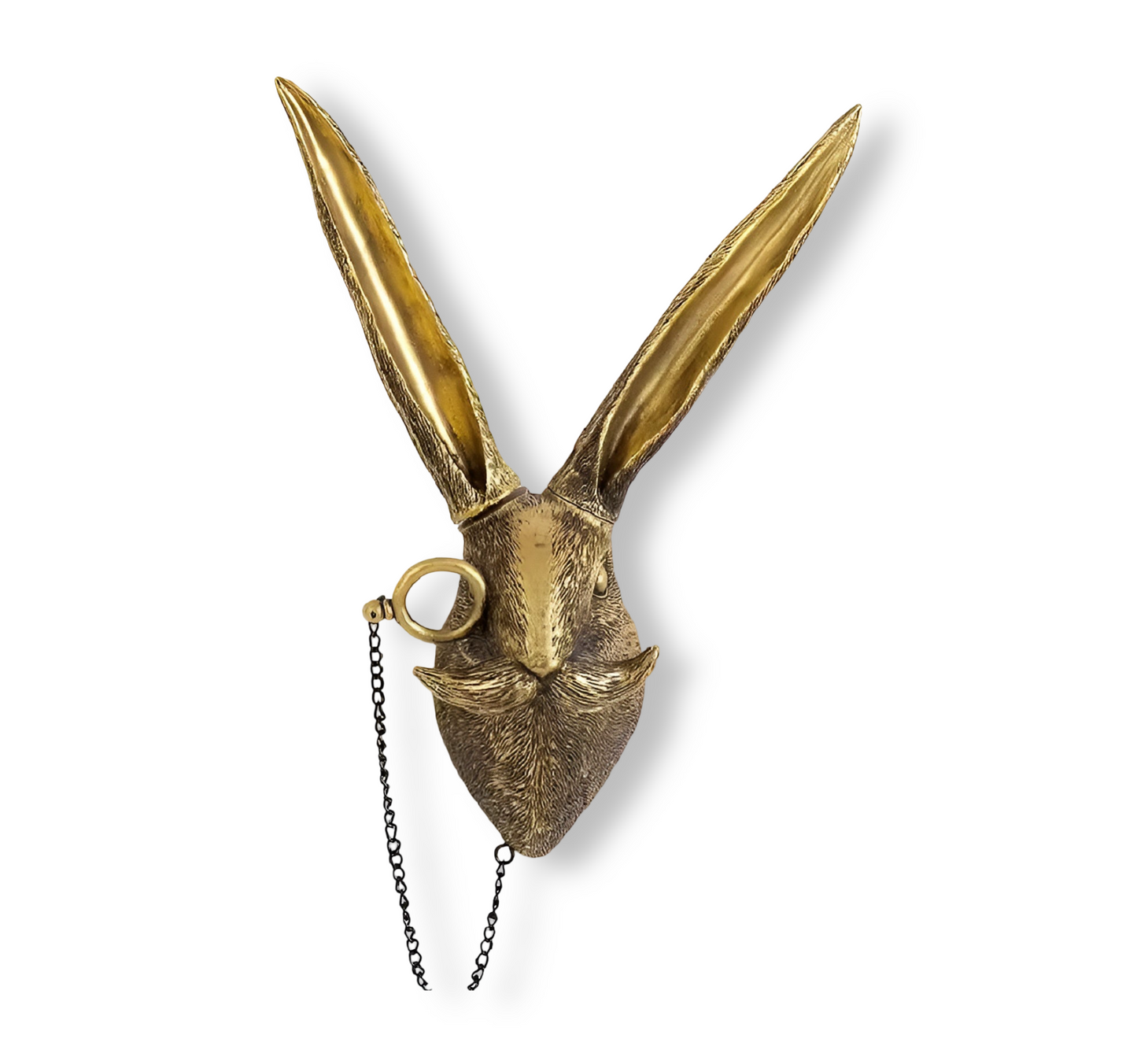 Golden Head | Multifunktionaler Wandhaken – Dekorative Wandaufbewahrung