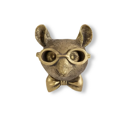 Golden Head | Multifunktionaler Wandhaken – Dekorative Wandaufbewahrung