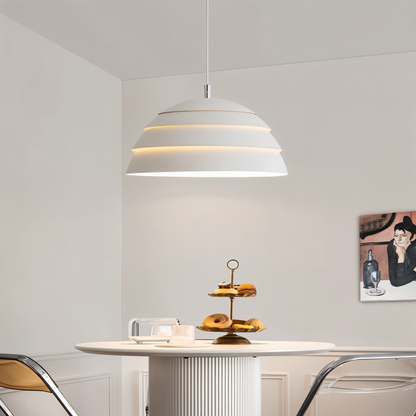 Lunava | Lampada a sospensione minimalista con paralume a cupola