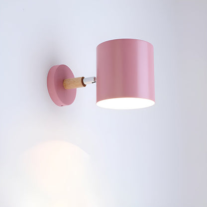MacaronRay Applique da parete | Testa lampada regolabile | Design scandinavo pastello