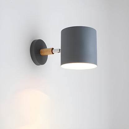 MacaronRay Applique da parete | Testa lampada regolabile | Design scandinavo pastello