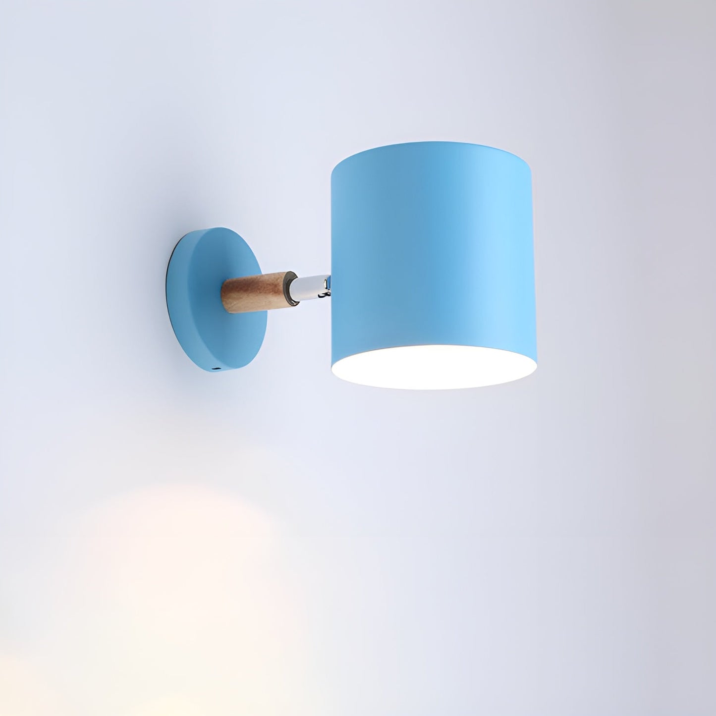 MacaronRay Applique da parete | Testa lampada regolabile | Design scandinavo pastello